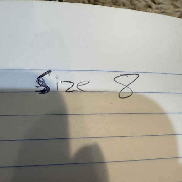 Hoka One One Clifton 8‎ Shoes Womens Size 8 Blue Red Running Athletic Sneakers - Picture 8 of 9